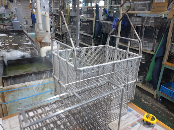 現場・工程に最適化。洗浄カゴ設計・製作事例集